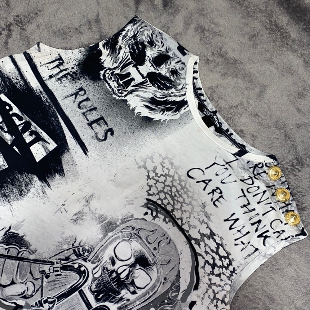 Balmain x Victoria’s Secret Tee 🖤